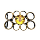 Design Grtelschnalle Goldstern altmess
