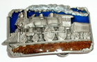 Gürtelschnalle Lokomotive