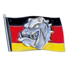 Grtelschnalle Deutschlandflagge