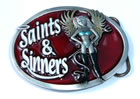 Grtelschnalle Saints & Sinners