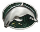 Grtelschnalle Delfin