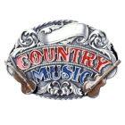 Grtelschnalle Country Music