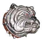 Grtelschnalle Bulldogge