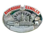 Grtelschnalle Riverboat Gambler