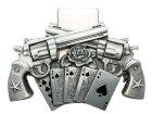 Grtelschnalle Royal Flush mit Colts