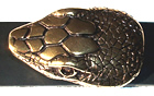 Grtelschnalle Schlangenkopf