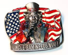 Grtelschnalle Uncle Sam
