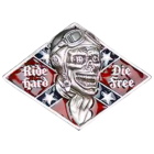 Grtelschnalle Ride hard - die free