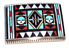 Grtelschnalle Zuni - Inlay