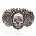 Design-Grtelschnalle Angelskull