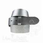 Ledergrtel Atlantic - silber