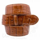 Ledergrtel Alligator - cognac
