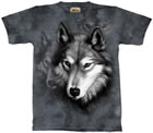 T - Shirt Grauer Wolf