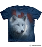 T - Shirt Weisser Wolf