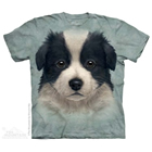 Kinder-T-Shirt Border-Collie-Welpe