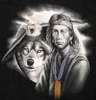 T - Shirt Wolf und Adler